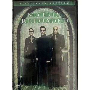 Matrix Reloaded (DVD, 2003) 2‑Disc Widescreen Set Keanu Reeves Sci‑Fi Action